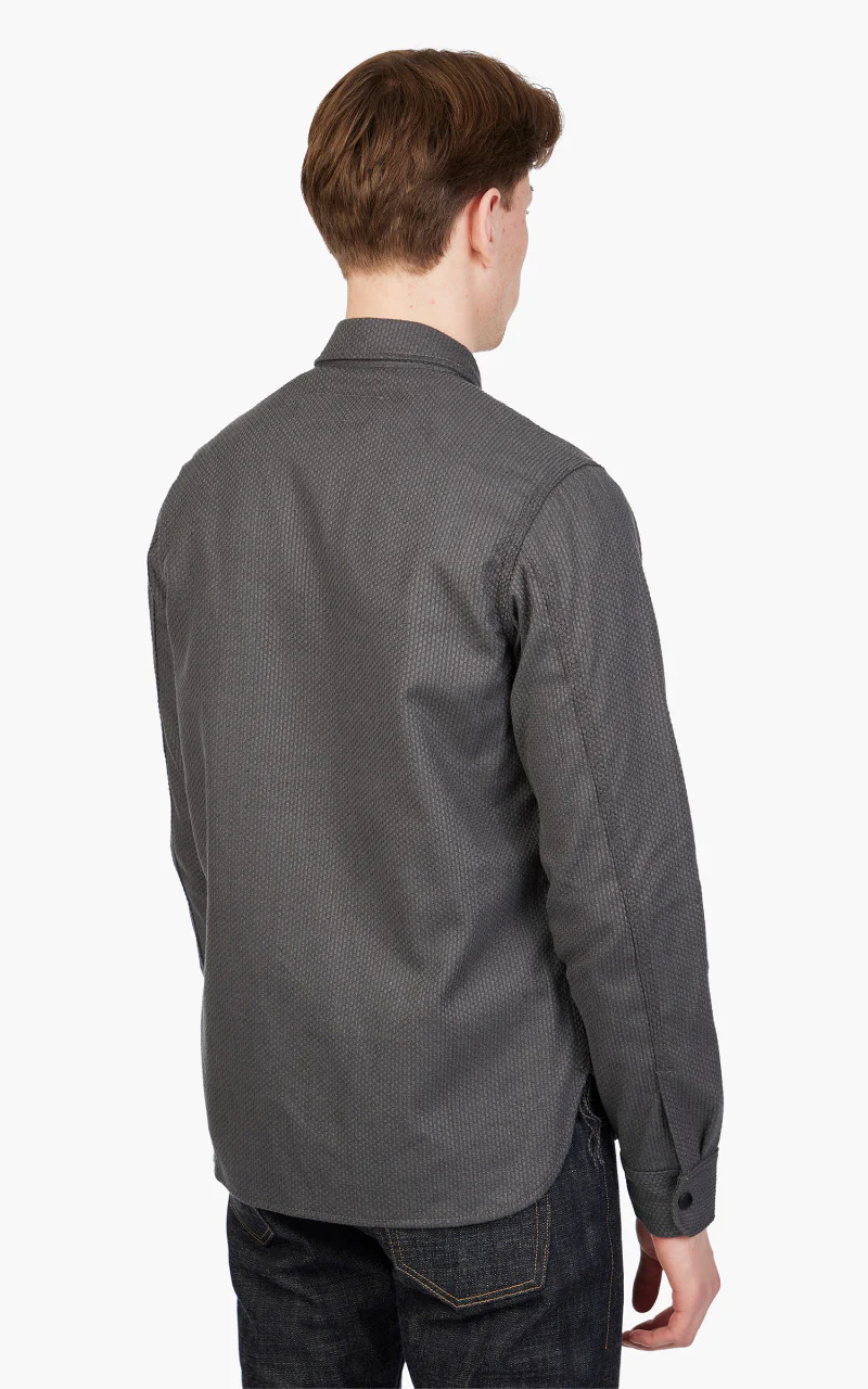Rogue Territory Service Shirt Grey Sashiko - Image 6