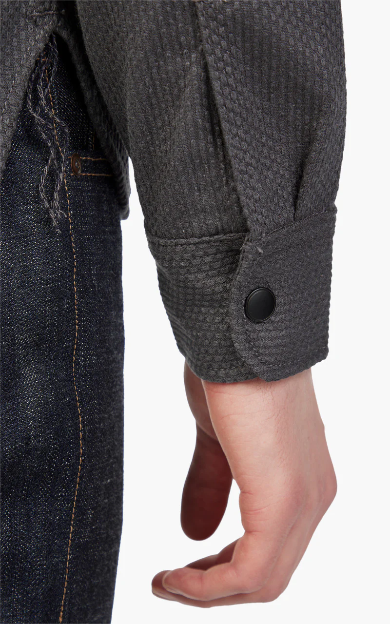 Rogue Territory Service Shirt Grey Sashiko - Image 7