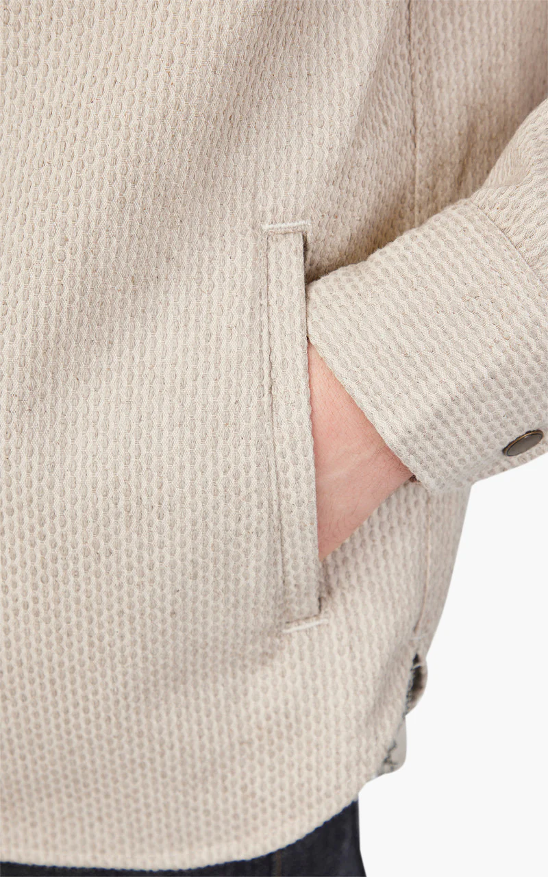 Rogue Territory Service Shirt Natural Sashiko - Image 10