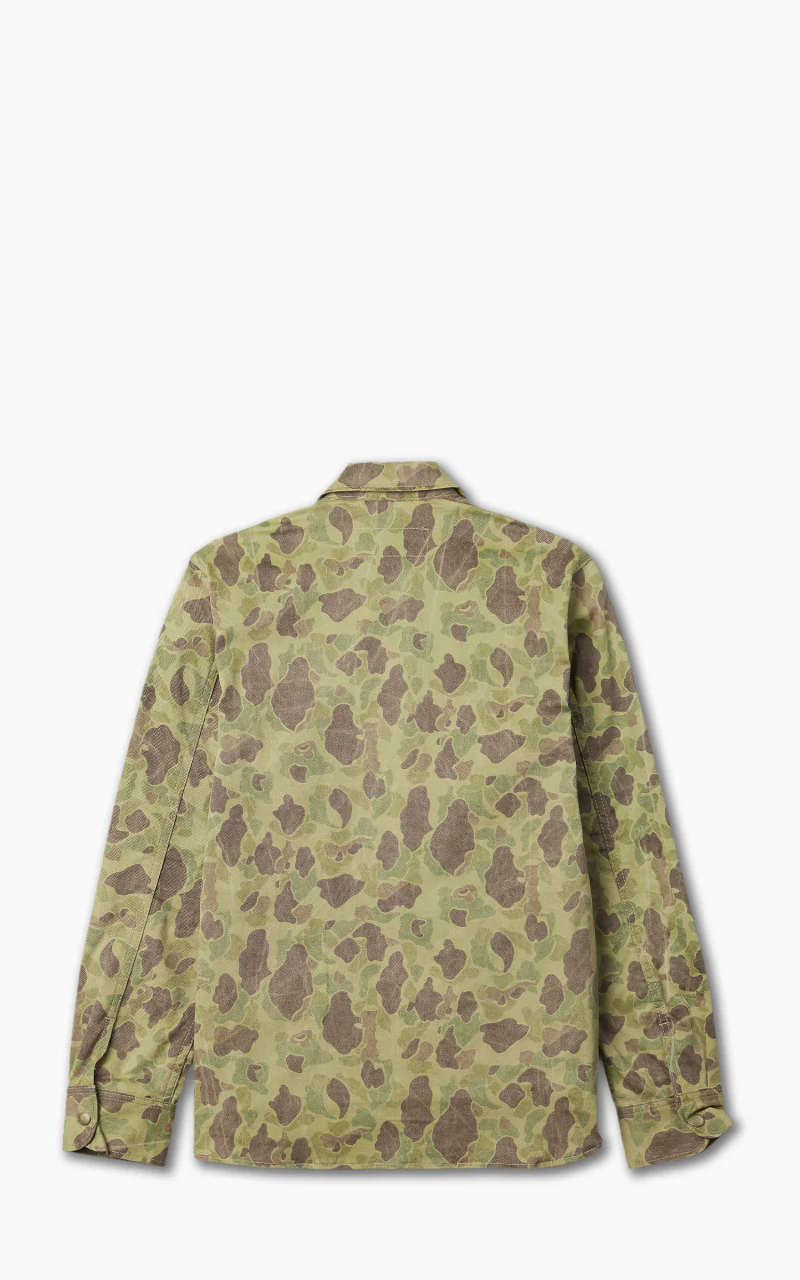 Rogue Territory Service Shirt Selvedge Frog Camo - Image 2