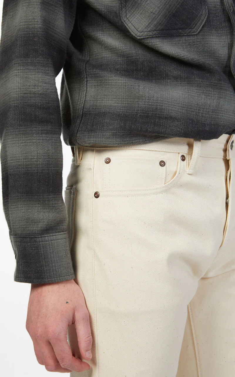 Rogue Territory Stanton Ecru Selvedge 14oz - Image 8