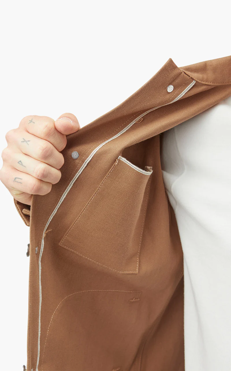 Rogue Territory Supply Jacket Copper Canvas Selvedge 11oz - Image 12