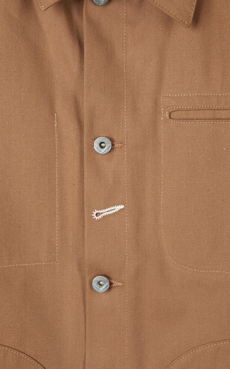 Rogue Territory Supply Jacket Copper Canvas Selvedge 11oz - Image 4