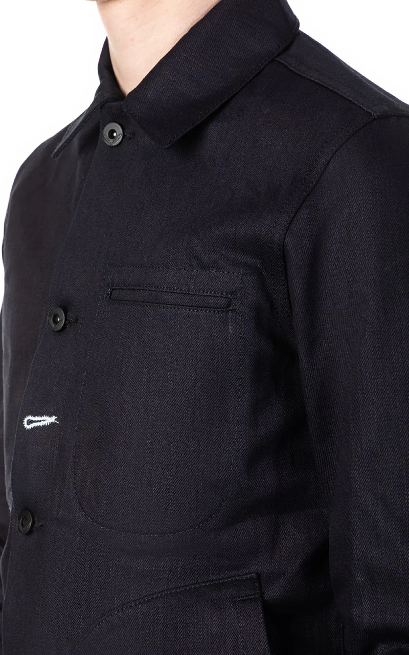 Rogue Territory Supply Jacket Dark Indigo Selvedge 13.5oz - Image 5