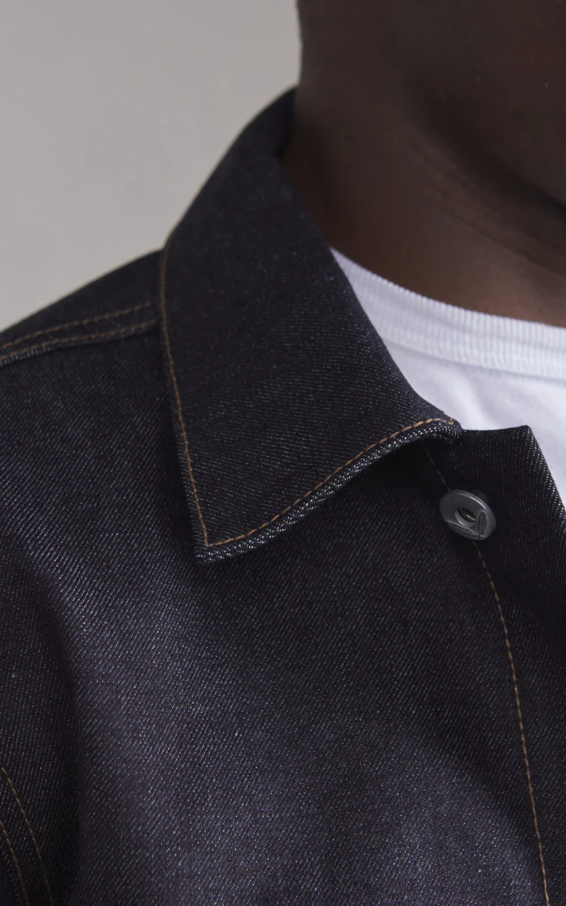 Rogue Territory Supply Jacket Lined Indigo 15oz - Image 5