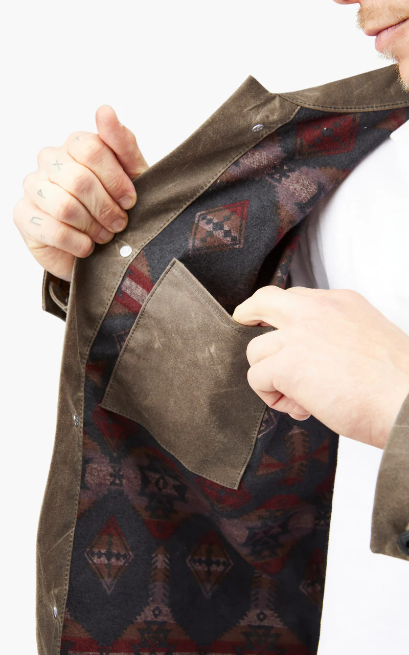 Rogue Territory Supply Jacket Lined Ridgeline Brown - Image 9