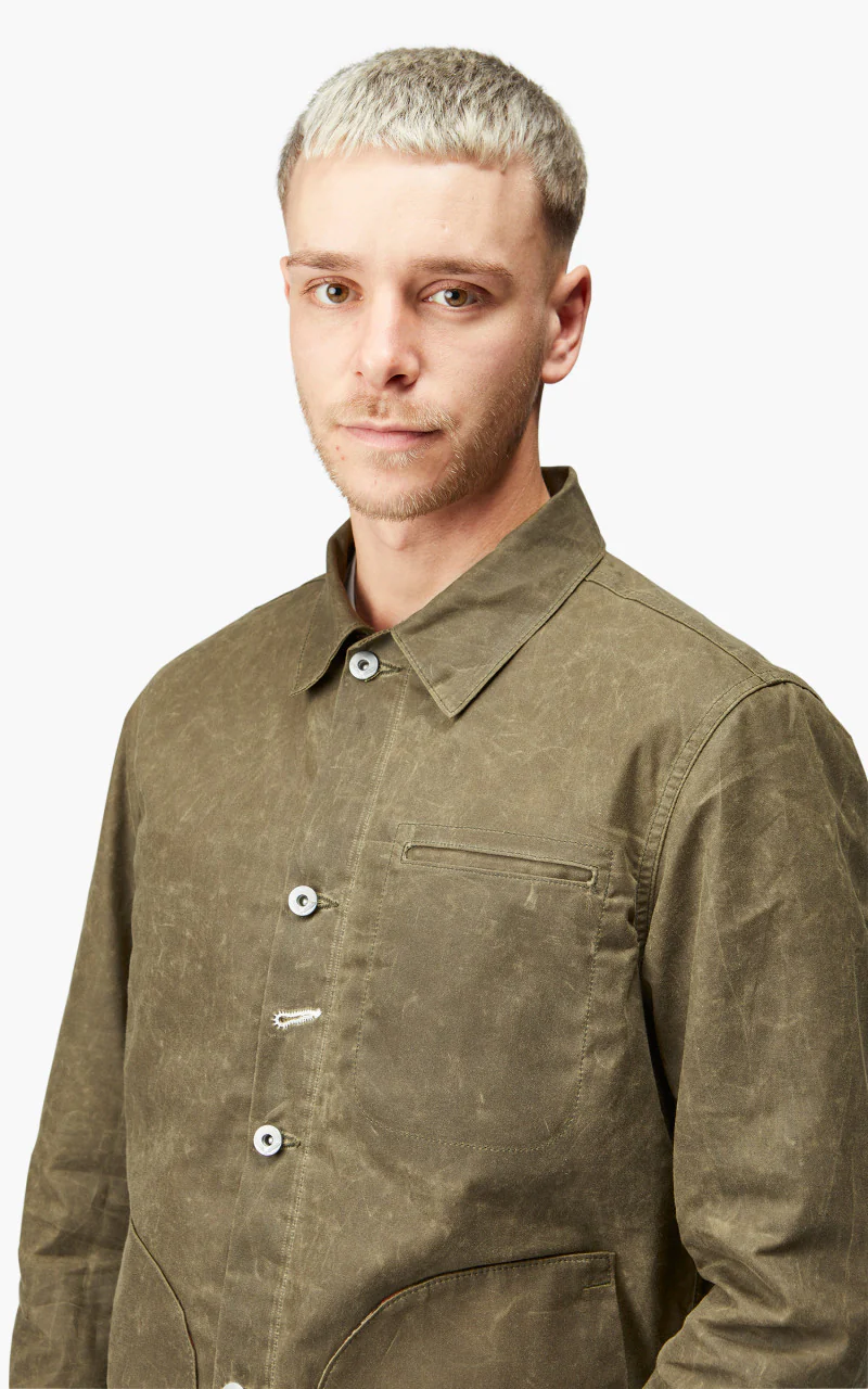 Rogue Territory Supply Jacket Lined Ridgeline Hunter Green - Image 4
