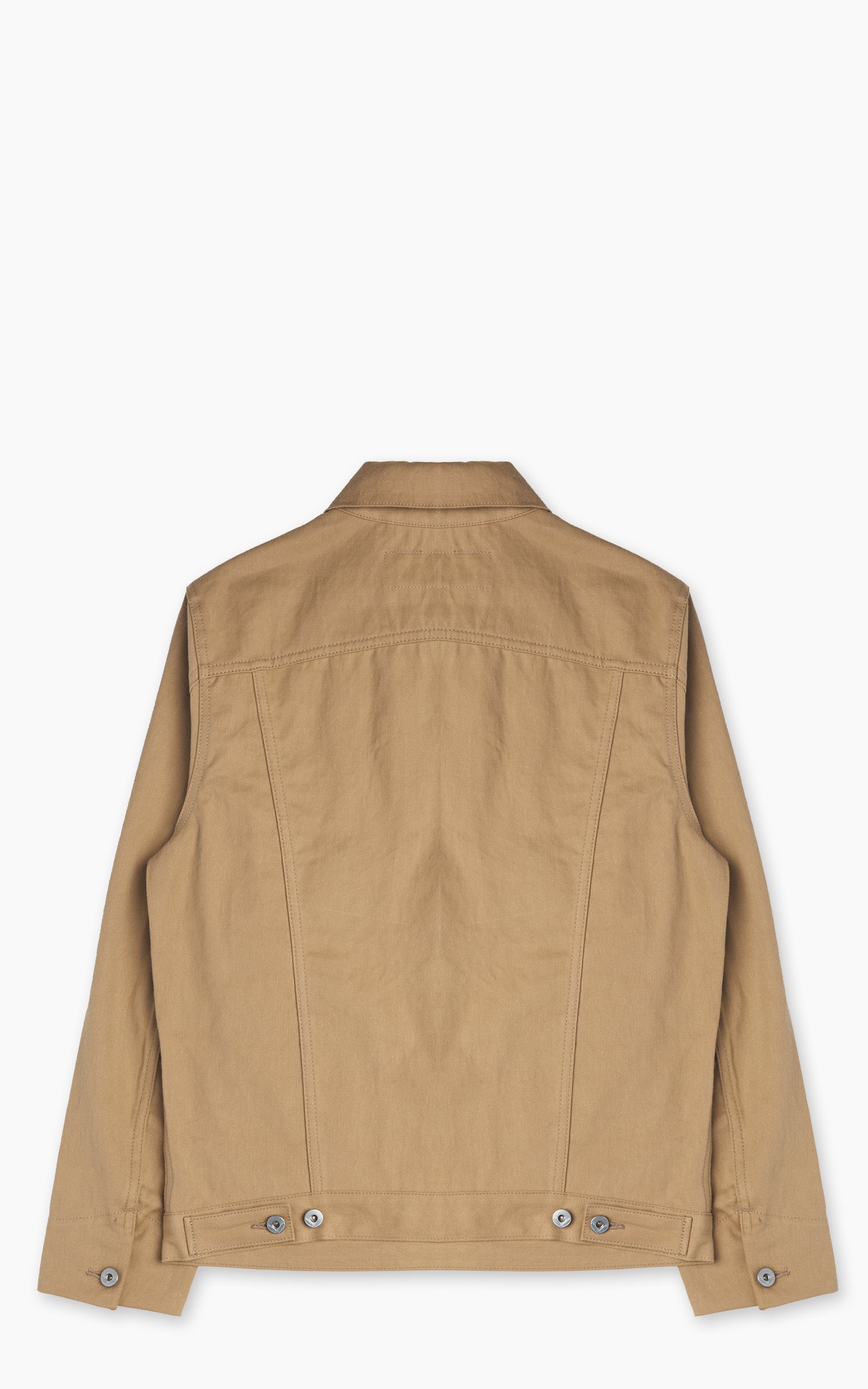 Rogue Territory Supply Jacket Rinsed Selvedge Tan 13.5oz - Image 3