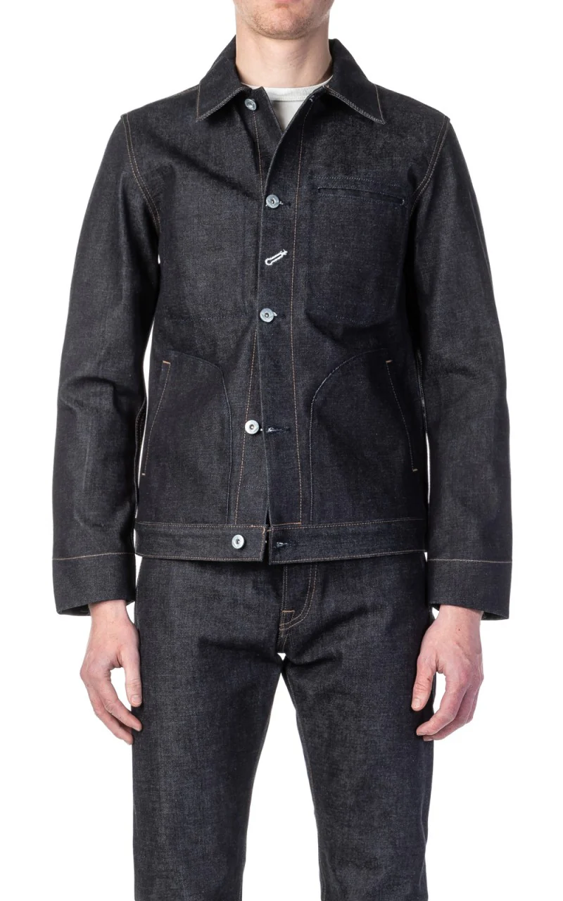 Rogue Territory Supply Jacket Selvedge Indigo 15oz - Image 3
