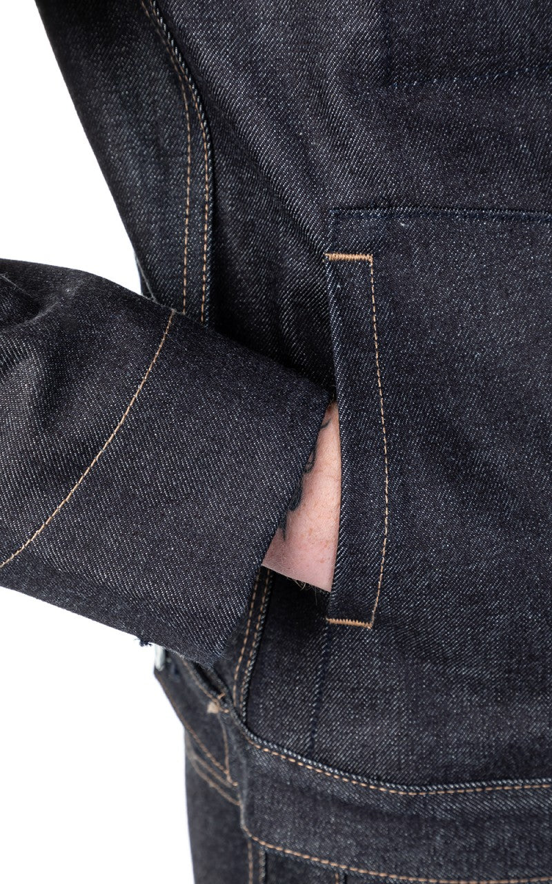 Rogue Territory Supply Jacket Selvedge Indigo 15oz - Image 6