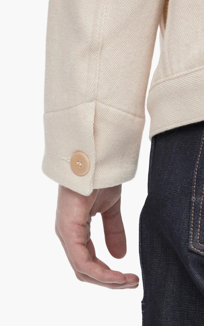 Rogue Territory Supply Jacket Shawl Collar Knit Denim Natural - Image 8