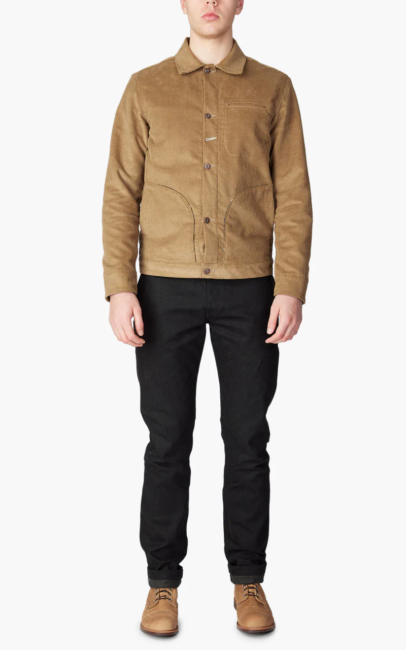 Rogue Territory Supply Jacket Tan Corduroy Lined - Image 2