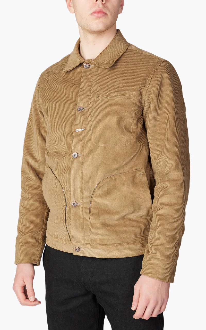 Rogue Territory Supply Jacket Tan Corduroy Lined - Image 4