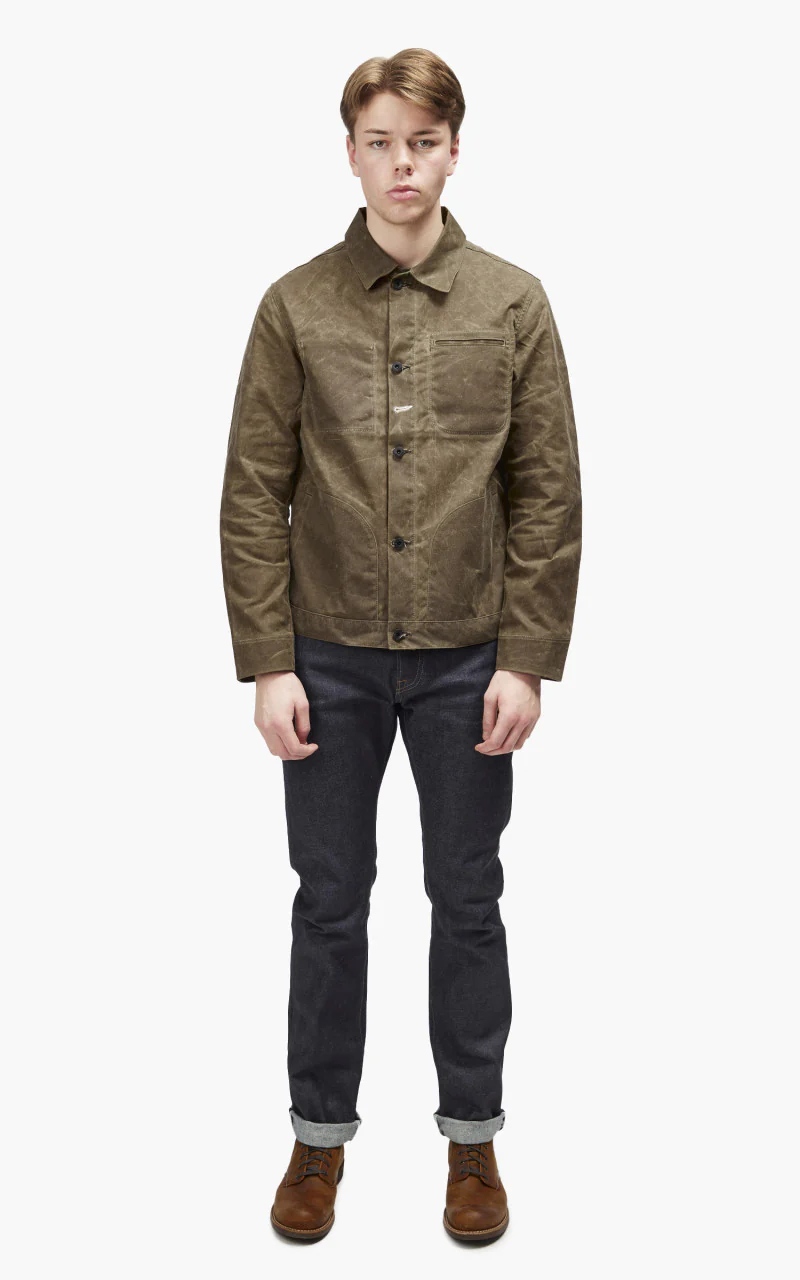 Rogue Territory Supply Jacket Waxed Canvas Ridgeline Brown - Image 2