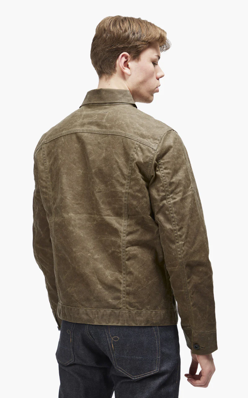 Rogue Territory Supply Jacket Waxed Canvas Ridgeline Brown - Image 5