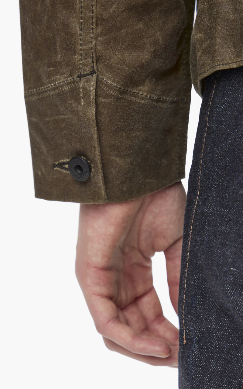 Rogue Territory Supply Jacket Waxed Canvas Ridgeline Brown - Image 8