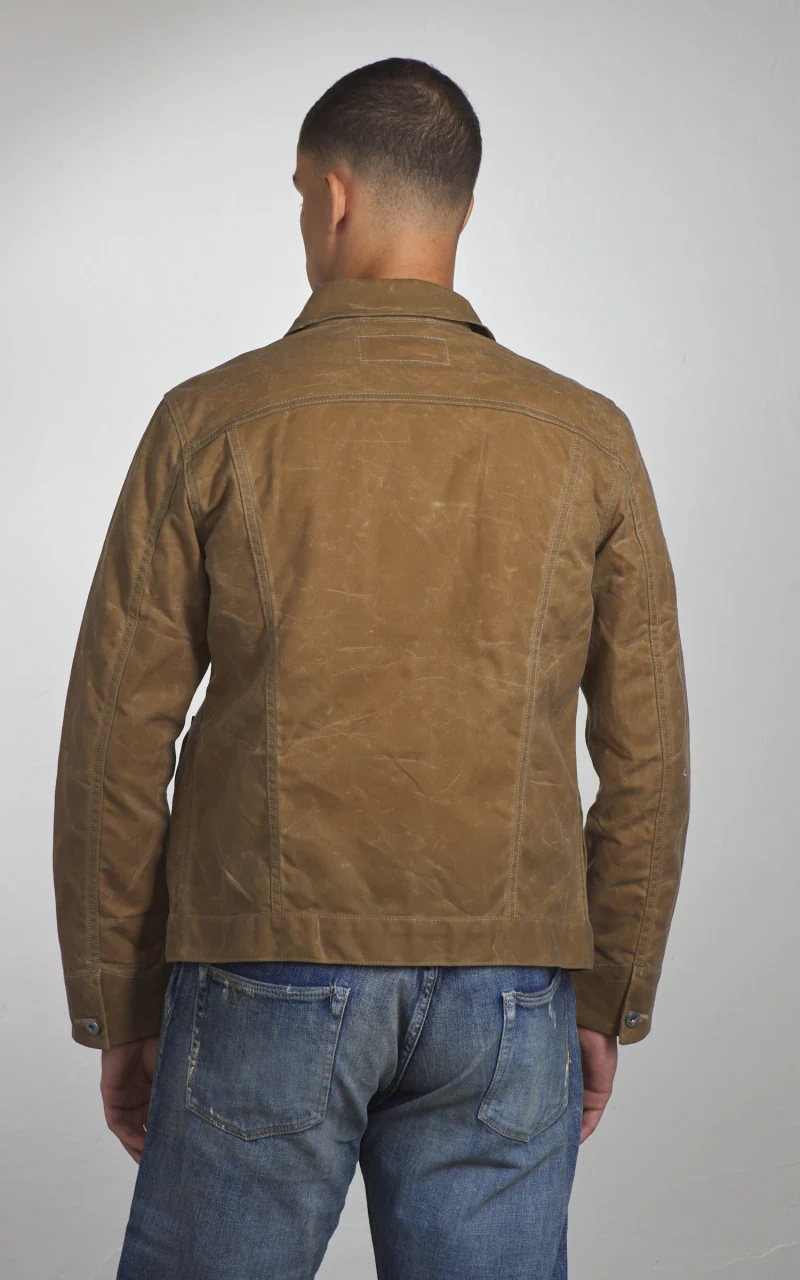 Rogue Territory Supply Jacket Waxed Canvas Ridgeline Tan - Image 9