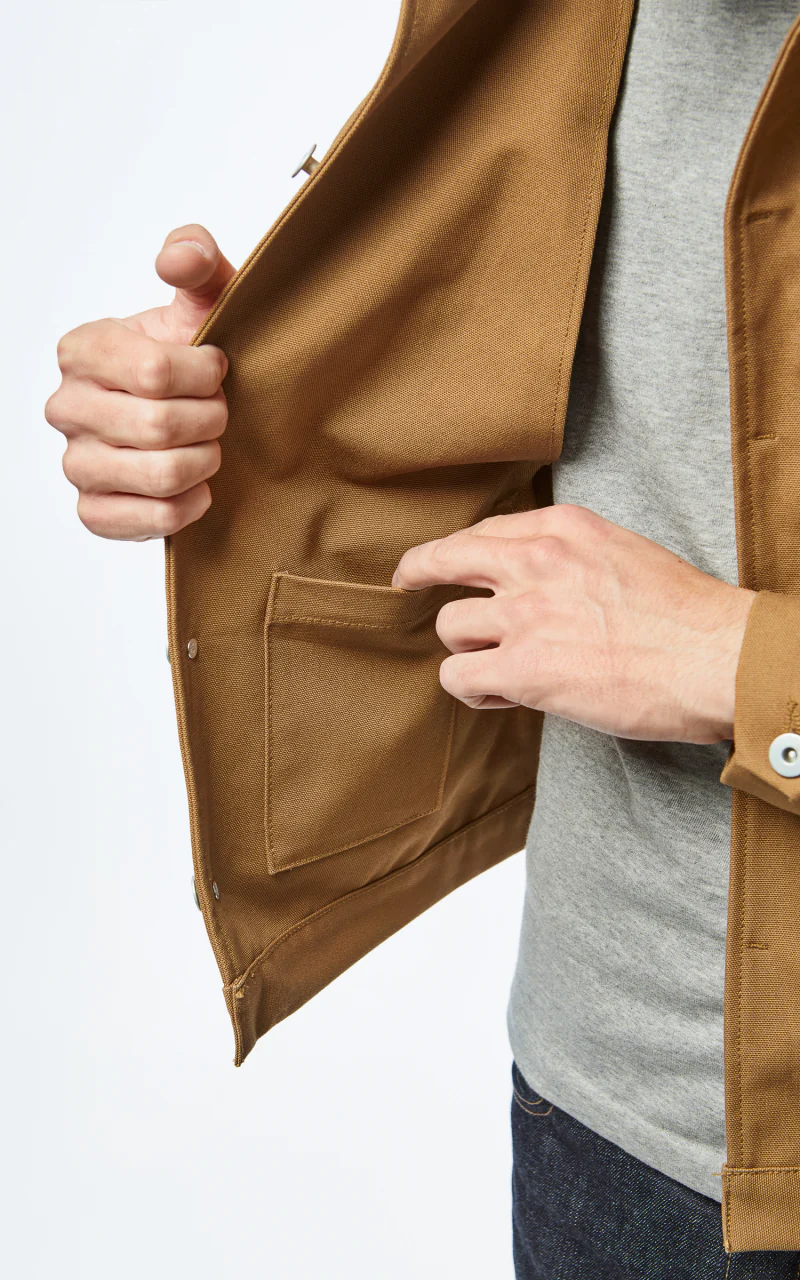 Rogue Territory Tanker Jacket Canvas Camel - Image 6