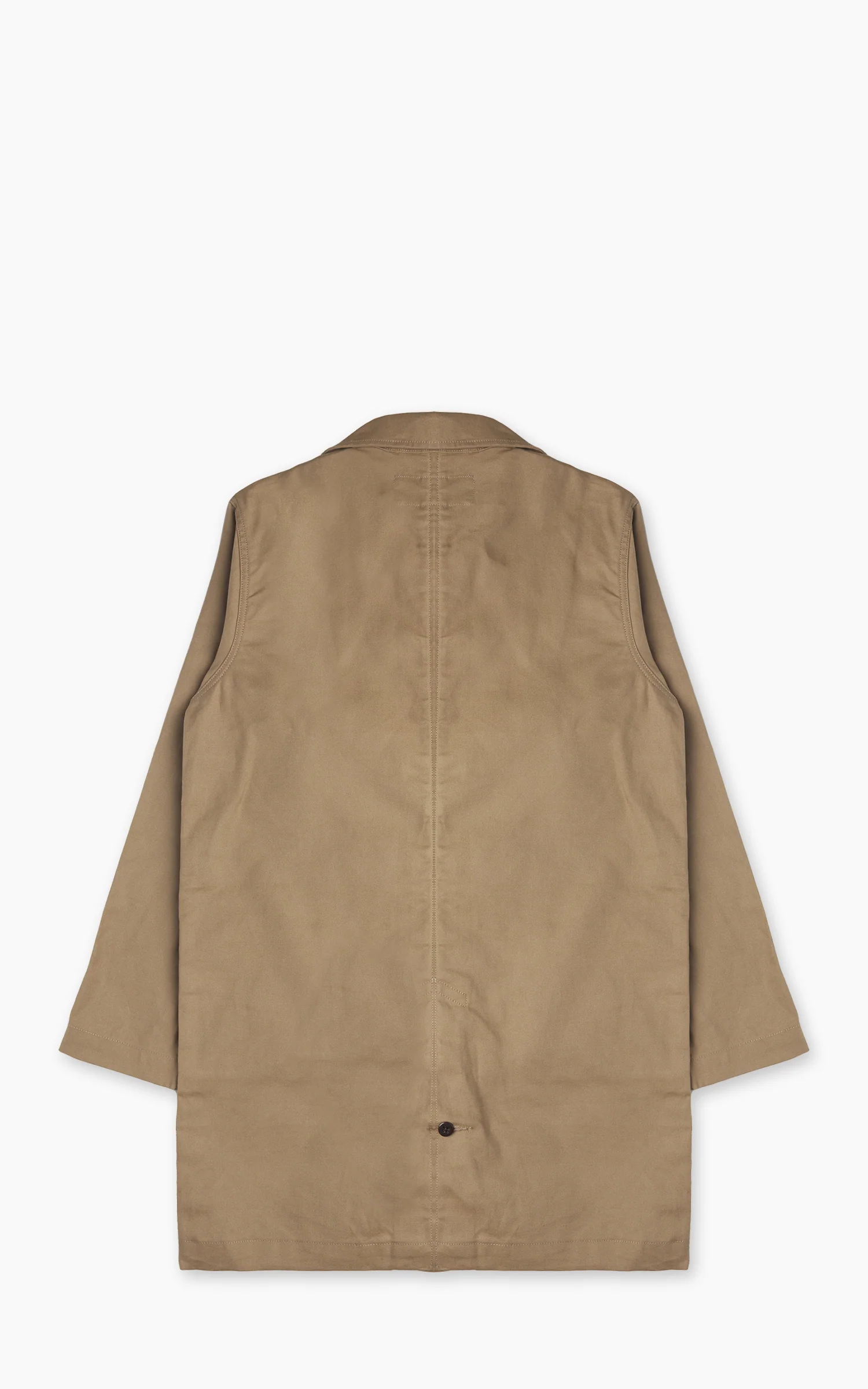 Rogue Territory Trench Coat Dry Waxed Canvas Khaki - Image 3