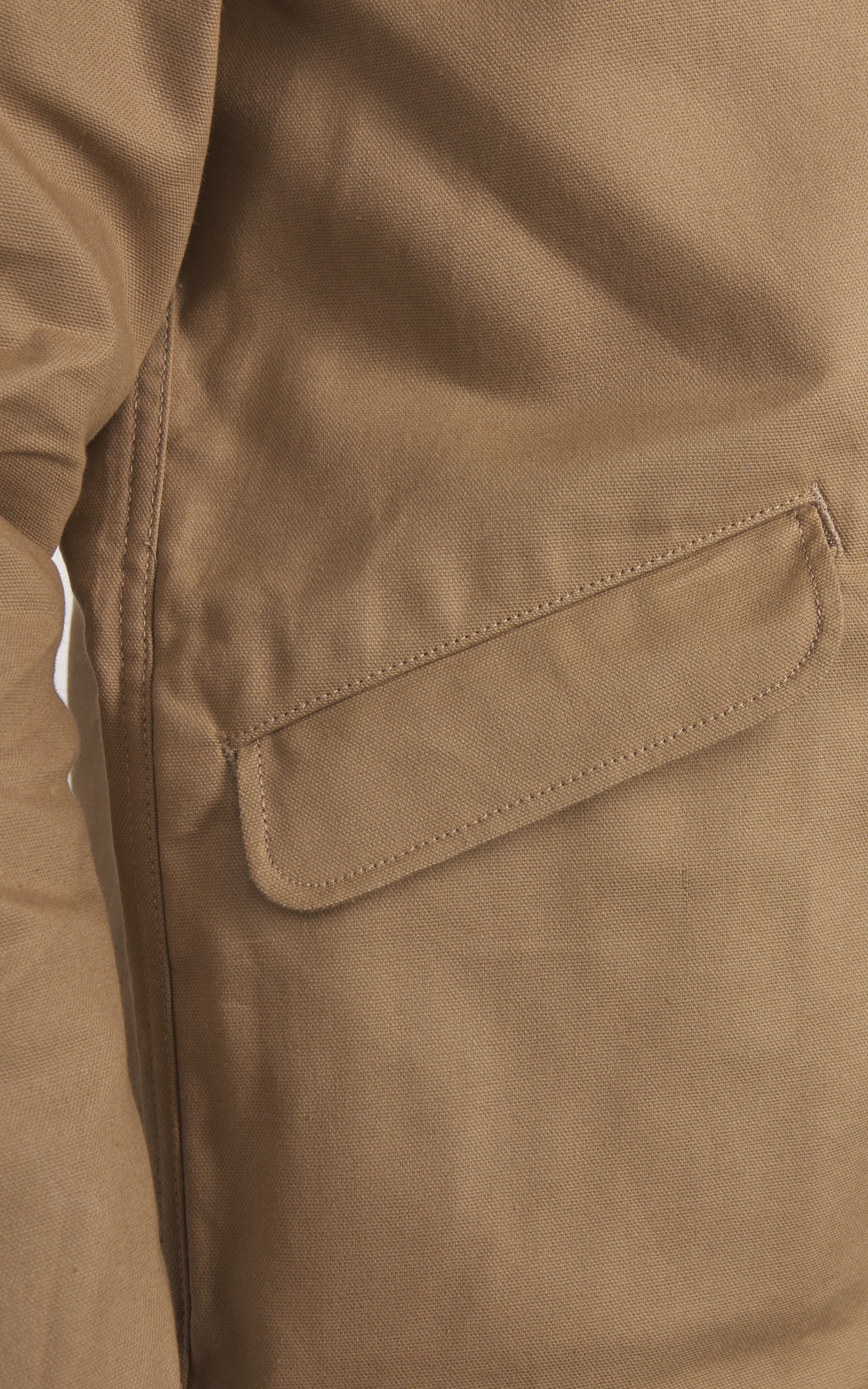 Rogue Territory Trench Coat Dry Waxed Canvas Khaki - Image 4