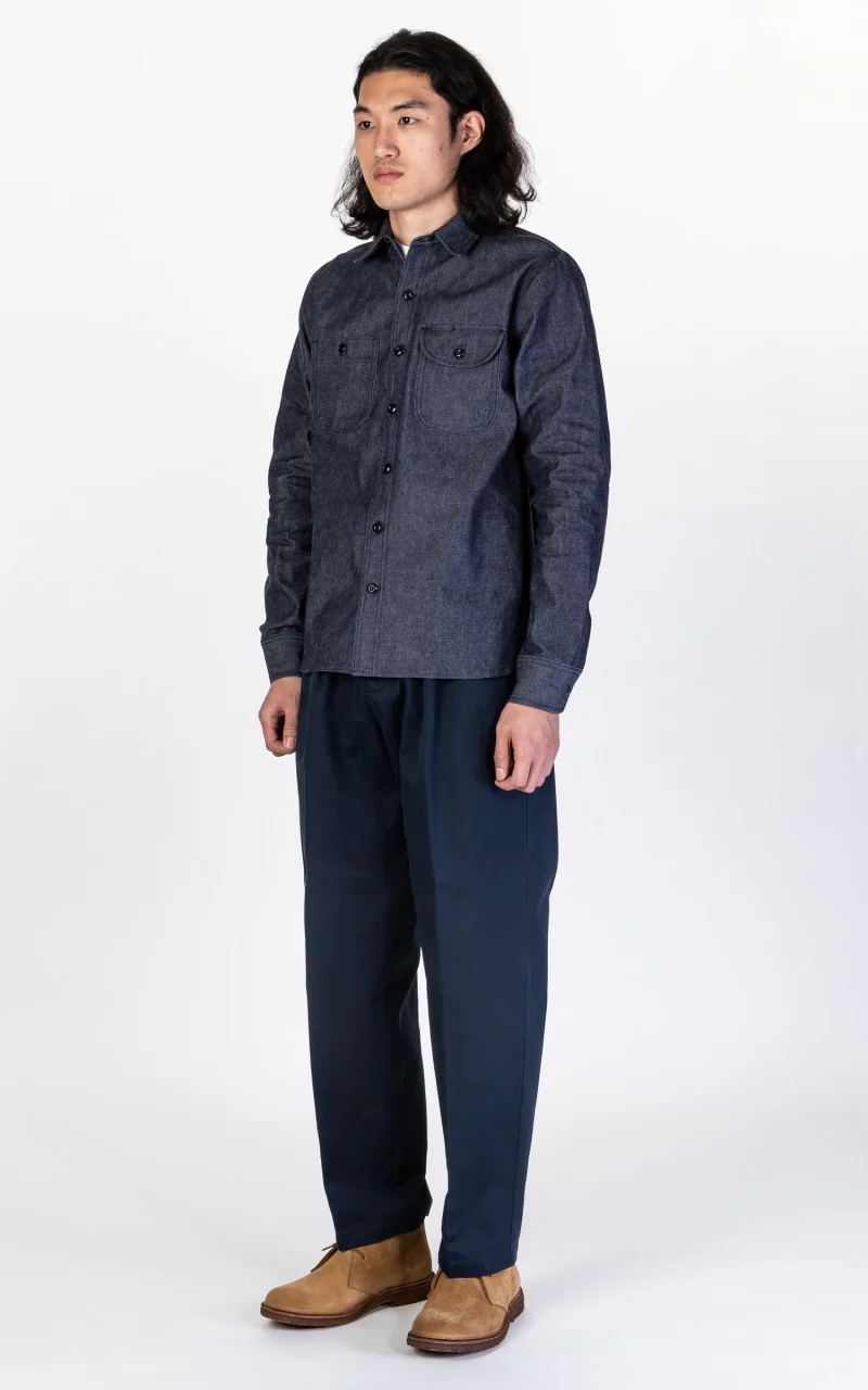 Rogue Territory Work Shirt Indigo Selvedge 11oz - Image 5