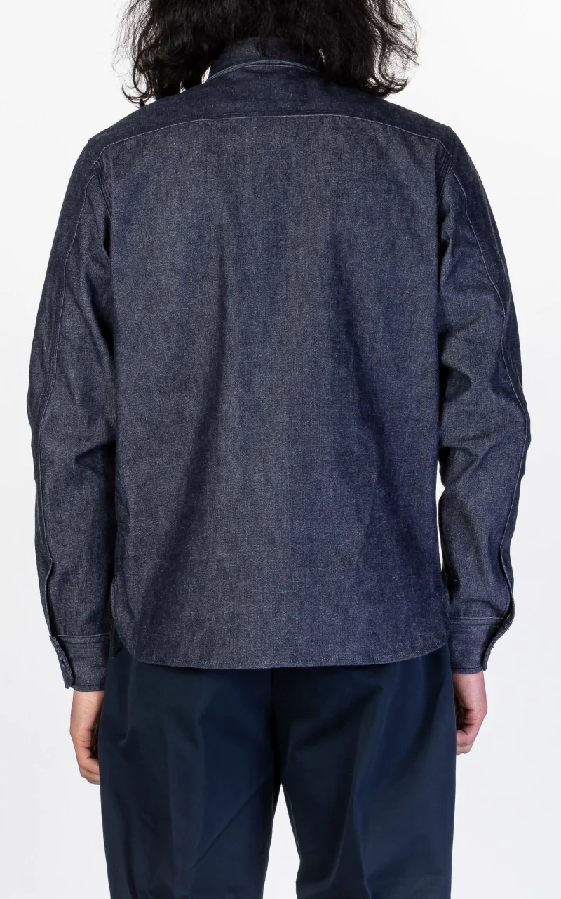 Rogue Territory Work Shirt Indigo Selvedge 11oz - Image 6