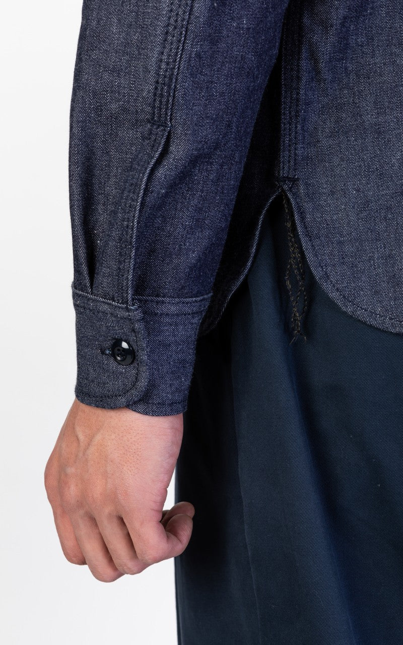 Rogue Territory Work Shirt Indigo Selvedge 11oz - Image 8