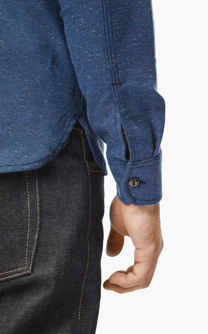 Rogue Territory Work Shirt Navy Rainbow Nep - Image 6