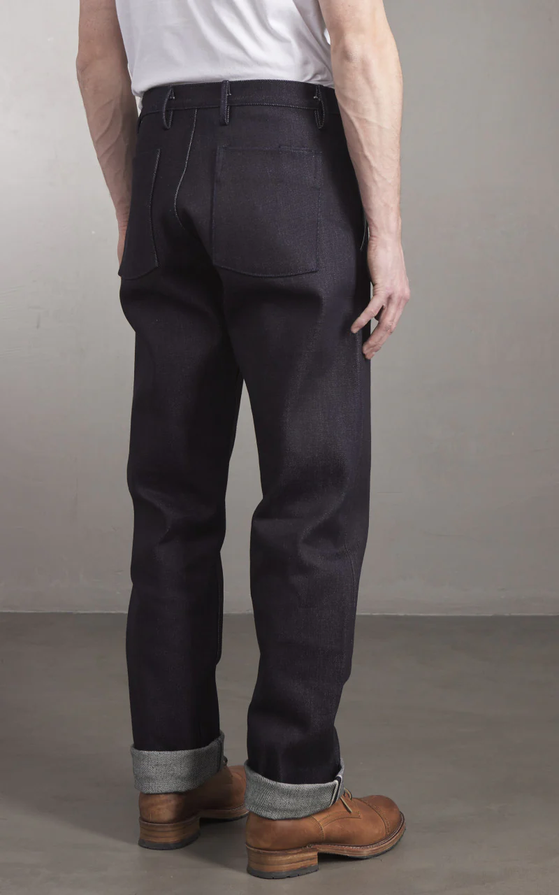 Rogue Territory Work Trouser Denim Selvedge Dark Indigo 22oz - Image 5