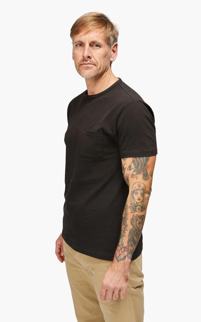 RRL 2-Pack Garment-Dyed Tees Black - Image 6