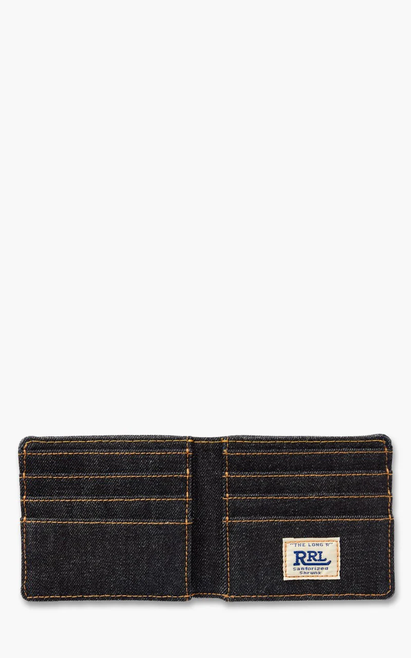 RRL Billfold Wallet Selvedge Denim Indigo - Image 3