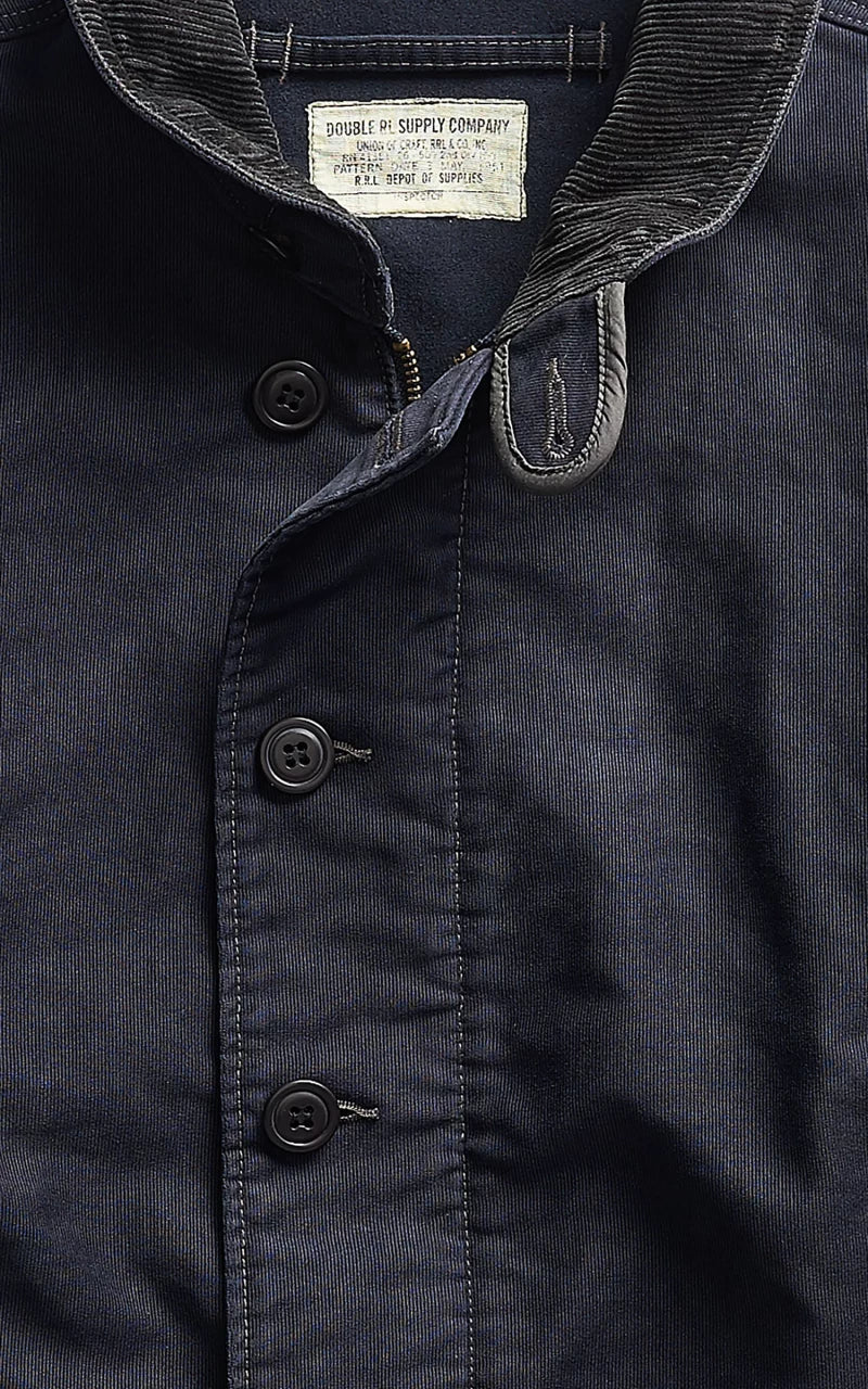 RRL Bower Deck Jacket Dark Navy - Image 5