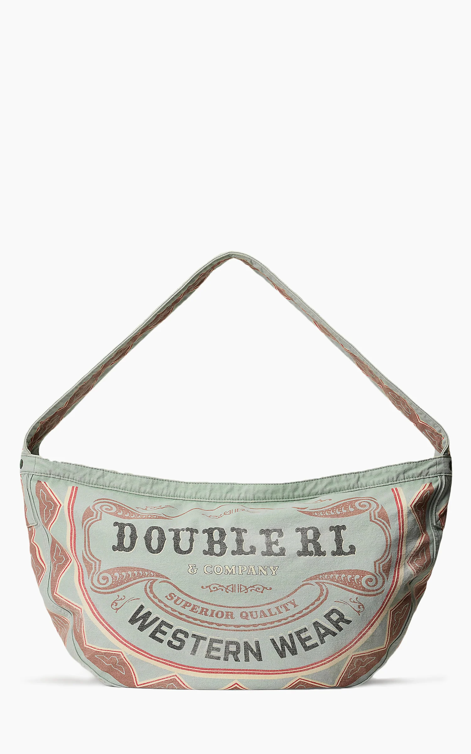 RRL Canvas Newsboy Bag Cream