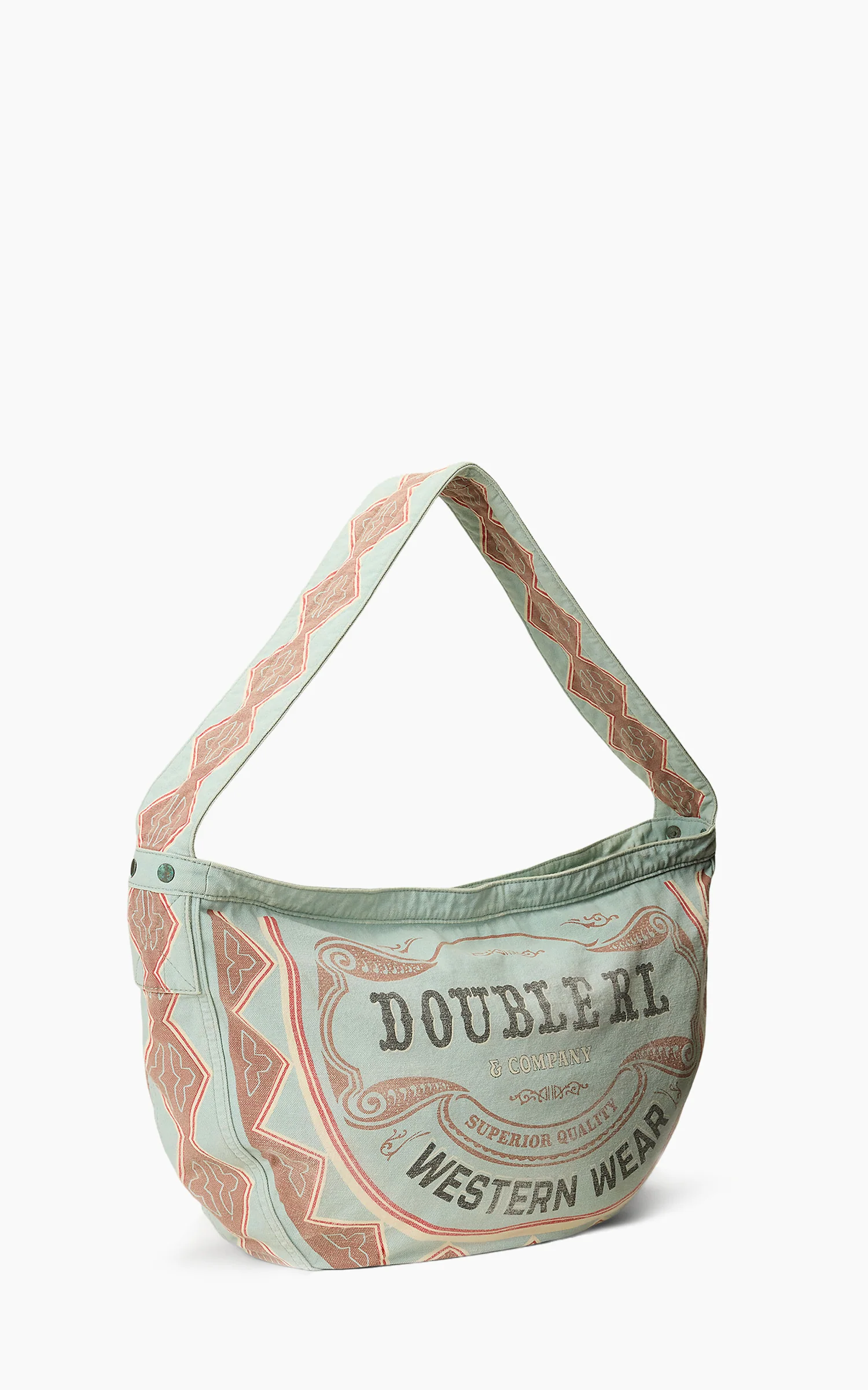 RRL Canvas Newsboy Bag Cream - Image 2