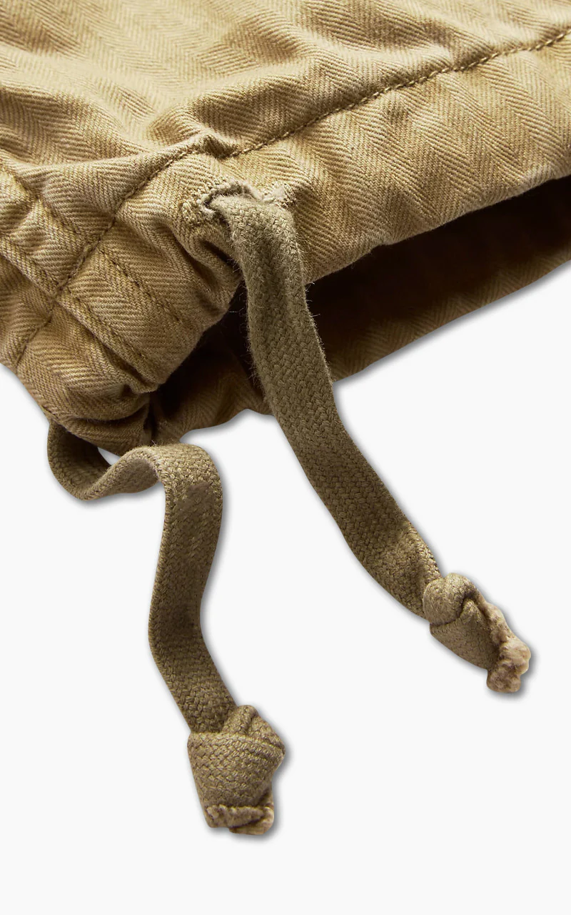 RRL Cargo Trouser Herringbone Twill Khaki - Image 9