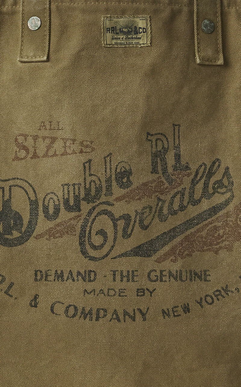 RRL Carpenter Tote Khaki - Image 2