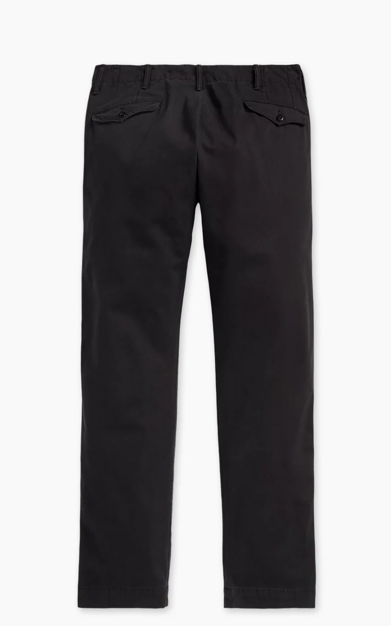 RRL Chino Officers Trouser Black - Image 3