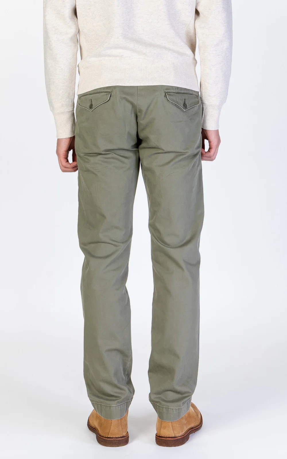 RRL Chino Officer's Trouser Olive - Image 5