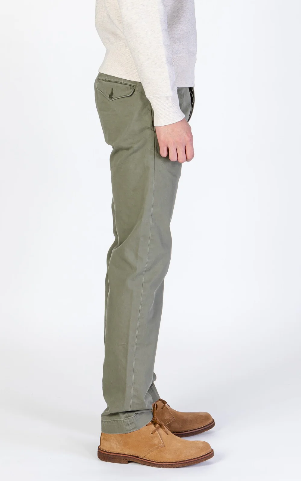 RRL Chino Officer's Trouser Olive - Image 6