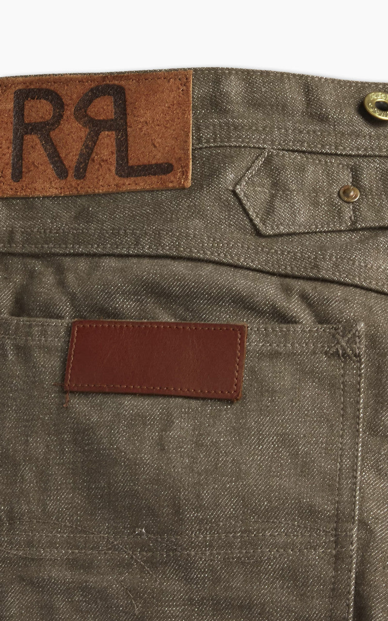 RRL Cowboy Jean Limited Edition Olive Rinse - Image 6