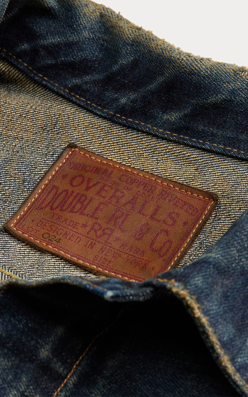 RRL Denim Trucker Type II Jacket Westview Wash - Image 2