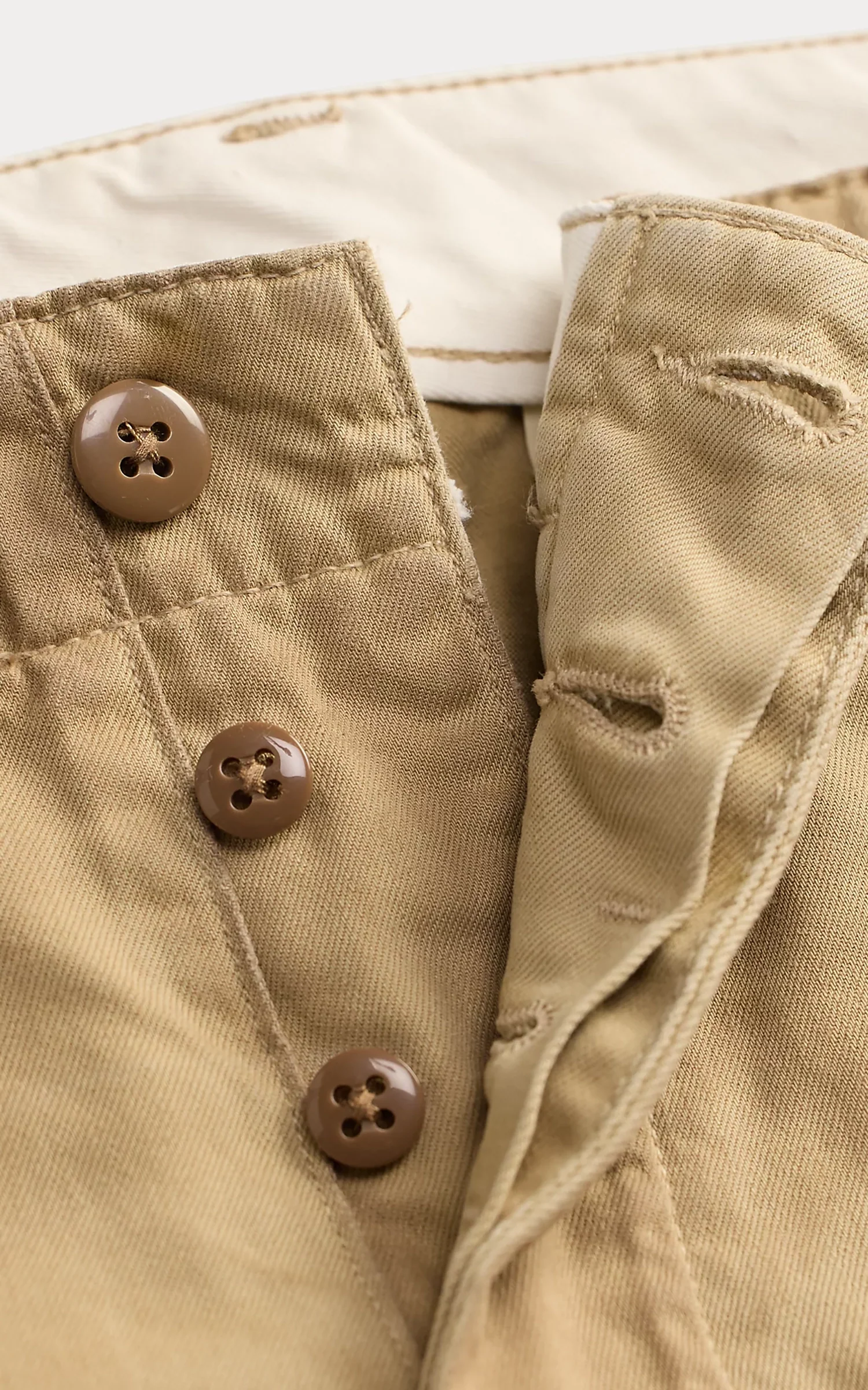 RRL Distressed Chino Field Trouser New Khaki - Image 3
