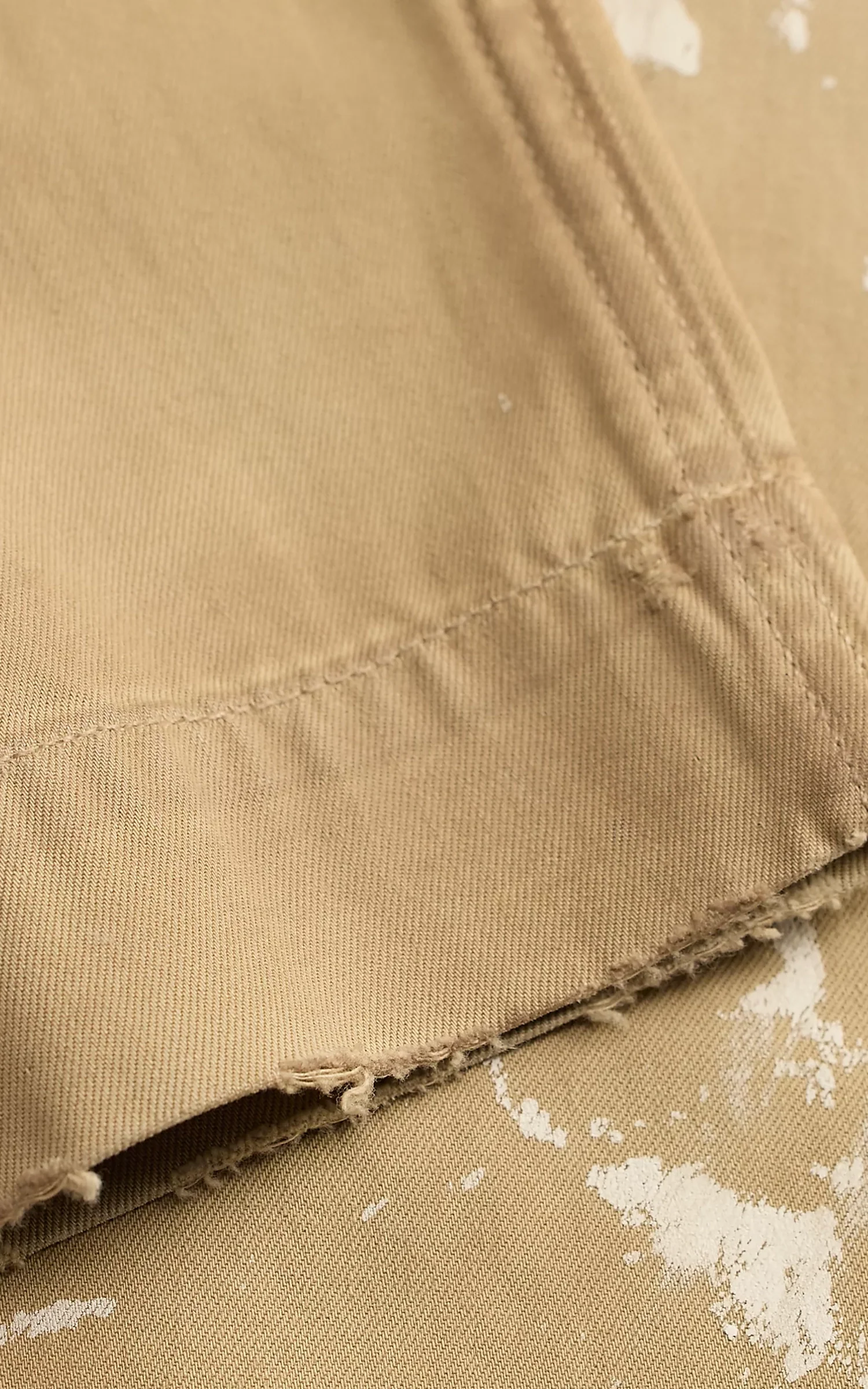 RRL Distressed Chino Field Trouser New Khaki - Image 6