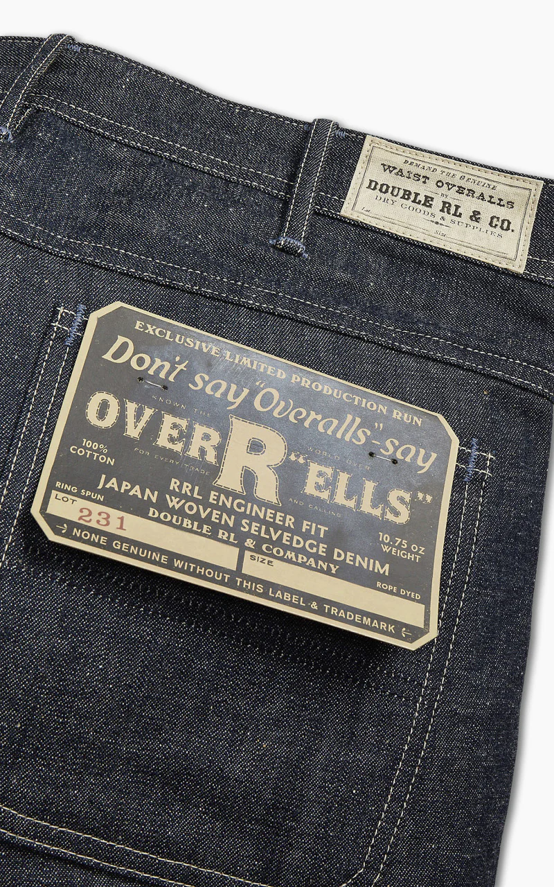 RRL Double Knee Carpenter Pant Limited Indigo - Image 5