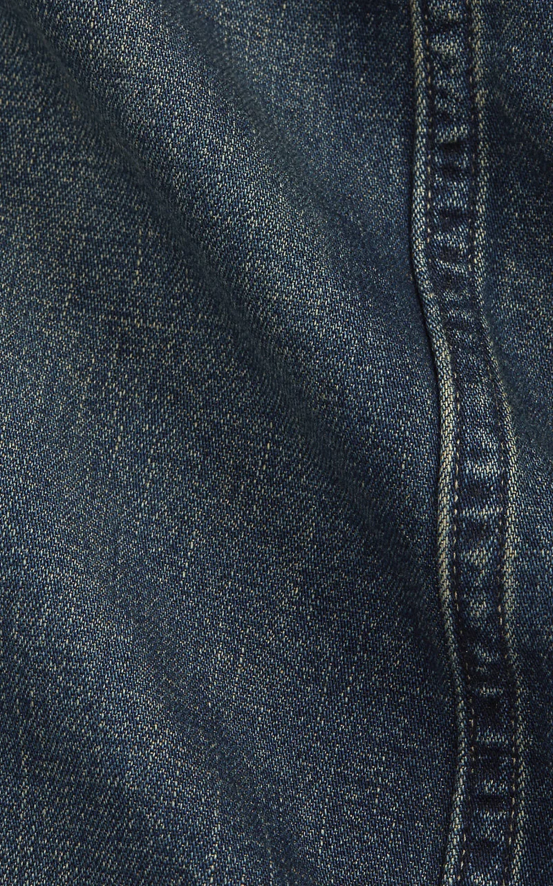 RRL Engineer Denim Jacket Cotton-Linen Torrington Wash - Image 10
