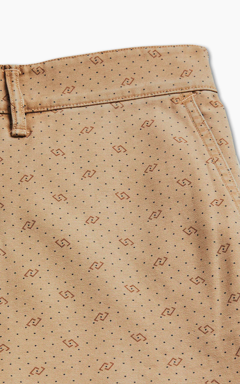 RRL Field Trouser Print Reverse-Twill Printed Washed Khaki - Image 3