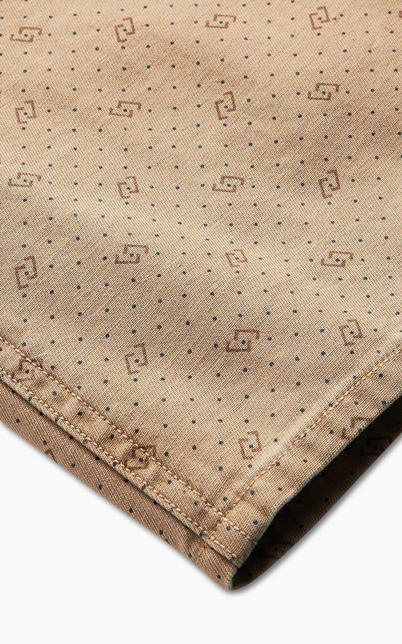 RRL Field Trouser Print Reverse-Twill Printed Washed Khaki - Image 5