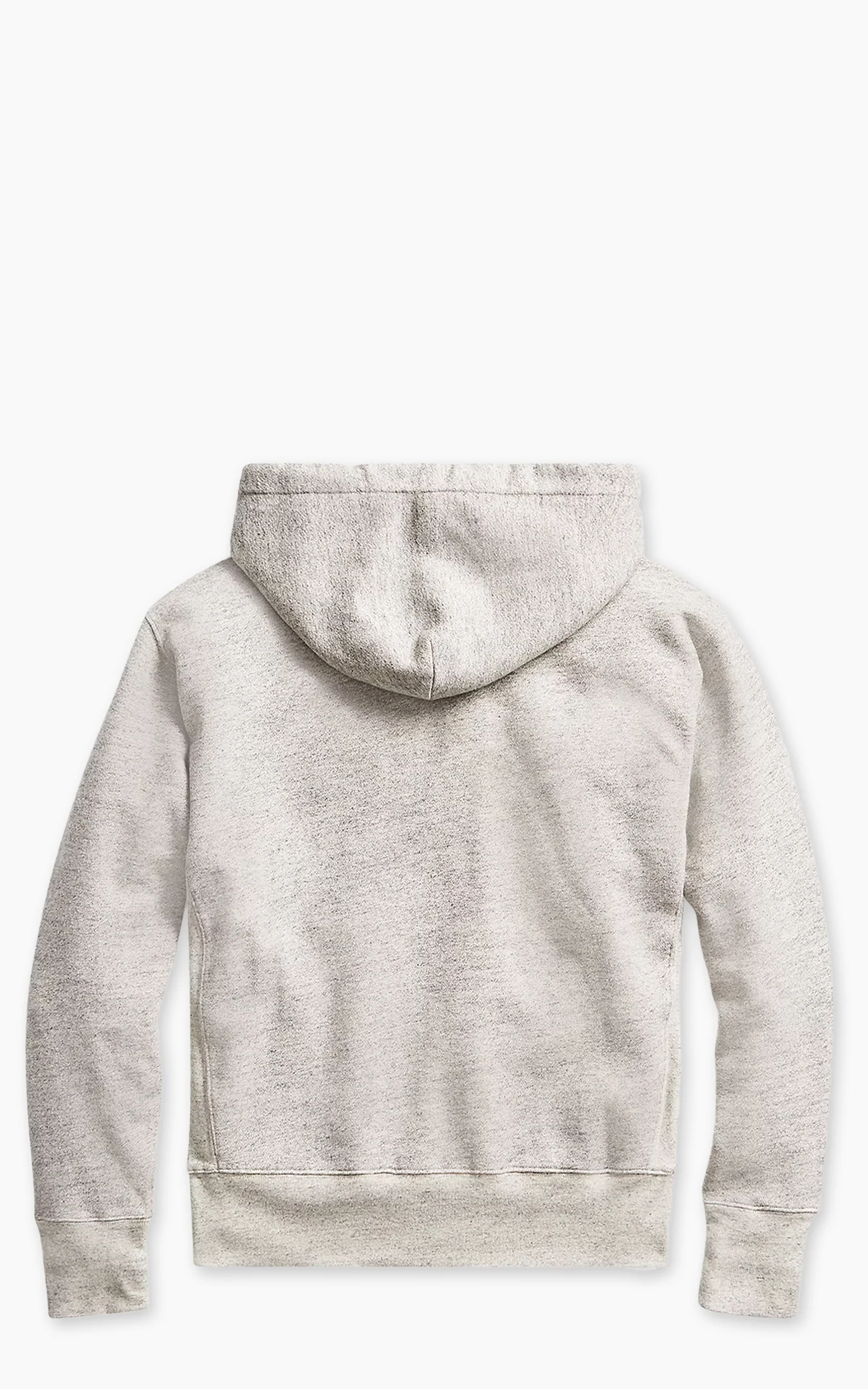 RRL Fleece Hoodie Grey Heather - Image 2
