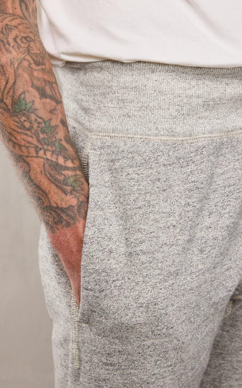 RRL Fleece Sweatpants Athletic Grey - Image 5