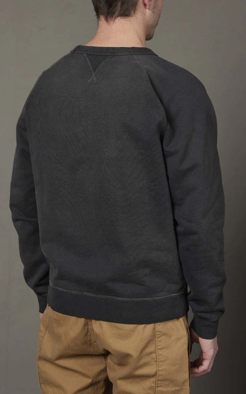 RRL French Terry Crewneck Black Indigo - Image 7